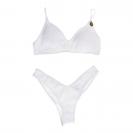BIKINI TOP E SLIP SHINY 3622 Bianco