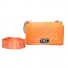 Flat S mahnattan bag mini Arancione