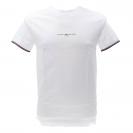 LOGO TIPPED TEE 32584 Bianco
