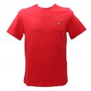 BASIC PLAIN T-SHIRT Rosso