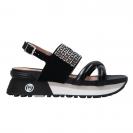 Maxi wonder sandal 27 Nero strass