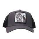 Animal baseball cap Grigio white tiger