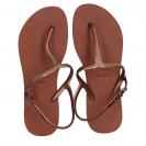 WOMEN BEACHSANDALS Marrone