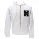 SWEATSHIRT ZIP TRISON Bianco