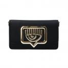RANGE B GRAINY EYELIKE BUCKLE Nero