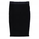 DENISA STRIPED SKIRT Nero