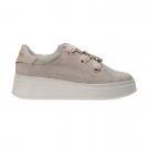 PPJ855 suede charm strass Beige