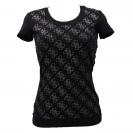 4G ALLOVER TEE Nero