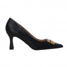 Ecopelle maxi logo GP720 GP705 Nero oro