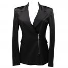 BLAZER IN RASO Nero Nero