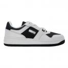 Retro Basket cupsole tumble Bianco Nero