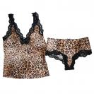 TOP CULOTTE SET Multicolore Leopard