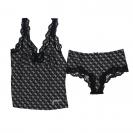 TOP CULOTTE SET Nero