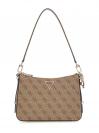 ECO ERICA TOP ZIP SHOULDER BAG Beige