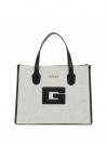 G STATUS 2 COMPARTMENT TOTE Nero