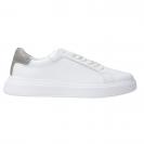 Low top lace up bicolor Grigio