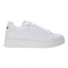 Ecopelle rubber patch linea GACA bianco suede