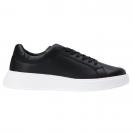 Low top lace up bicolor Nero
