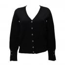 ZENA CARDI LS SWTR Nero