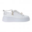 Charm logo multicolor Bianco perle