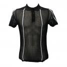 MAGLIA SCOLLO POLO M37 Nero