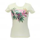 CN SS LEAF TRIANGLE TEE Giallo