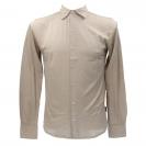 CAMICIA MICRO PIQUET C35 Beige
