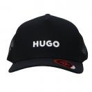 JUDE MARSEL CAP Nero Logo
