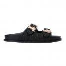 PPJ337 Ecoleather double string Nero