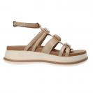 Sandal combi jewel Beige