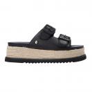 Doja SANDAL W LEATHER WHITE Nero