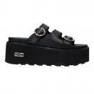 NANCY SANDAL W LEATHER BLACK Nero 4473