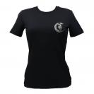 78PAHE11 EMBLEM STRASS Nero