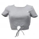 CROCUS RIB ACTIVE SS TOP Grigio