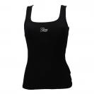 GJ TANK TOP SLIM RIB EMBRO Nero