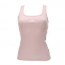 GJ TANK TOP SLIM RIB EMBRO Rosa