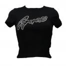 SS CN RIB LOGO TEE Nero