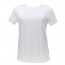 SS SCRIPT LACE LOGO EASY TEE Bianco