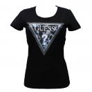 SS CN TRIANGLE FLOWER TEE Nero