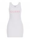SUNFLOWER RIB DRESS Bianco