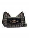 Crossbody Pakuna Nero tessuto