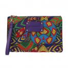 POCHETTE CAPRI Viola Multicolore