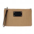 POCHETTE CAPRI Beige Nero