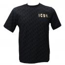 T-SHIRT ALL OVER Nero