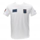 T-SHIRT PATCH DENIM TS2411J634 Bianco