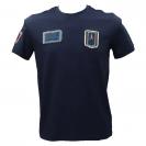T-SHIRT PATCH DENIM TS2411J634 Blu