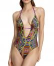 INTERO MONOKINI Viola Multicolore