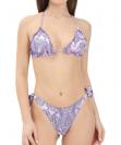 TRIANGOLO SBAMBOLATO E SLIP MARYLIN Lilla