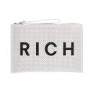 Pochette Richmond traforata Bianco