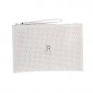 Pochette Richmond traforata Bianco Panna